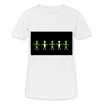 Figures - Women's Breathable T-Shirt - white - Front - AI Model Female 172 dark (172cm)