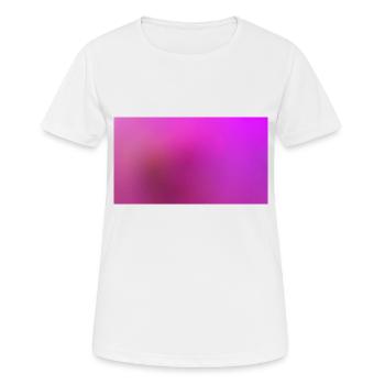 Wild Purple - Frauen T-Shirt atmungsaktiv - Weiß - Vorne - AI Model Female 172 dark (172cm)