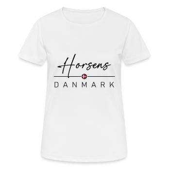 Dänemark - Horsens - Danemark - Danemark - T-shirt respirant Femme - blanc - Devant - AI Model Female 172 dark (172cm)