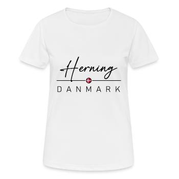 Dänemark - Herning - Danemark - Danemark - T-shirt respirant Femme - blanc - Devant - AI Model Female 172 dark (172cm)