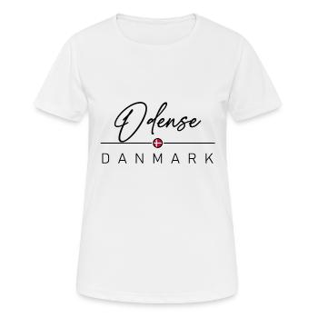 Dänemark - Odense - Danemark - Danemark - T-shirt respirant Femme - blanc - Devant - AI Model Female 172 dark (172cm)