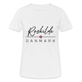 Dänemark - Roskilde - Danemark - Danemark - T-shirt respirant Femme - blanc - Devant - AI Model Female 172 dark (172cm)