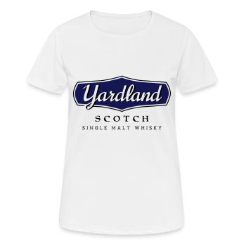 Yardland Scotch - Single Malt Whisky (hoodie) - Frauen T-Shirt atmungsaktiv - Weiß - Vorne - AI Model Female 172 dark (172cm)