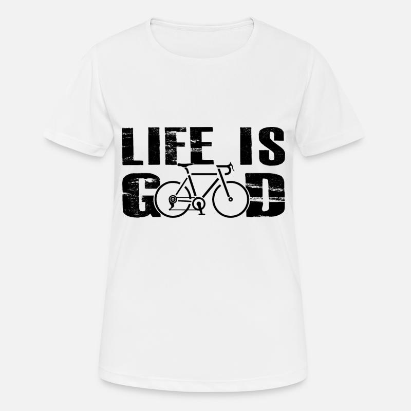 bicycle - Women's Breathable T-Shirt - white