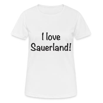 sauerland sw - T-shirt respirant Femme - blanc - Devant - AI Model Female 172 dark (172cm)