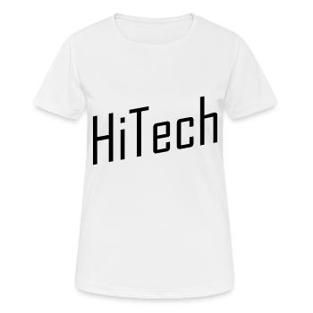 HiTech - T-shirt respirant Femme - blanc - Devant - AI Model Female 172 dark (172cm)