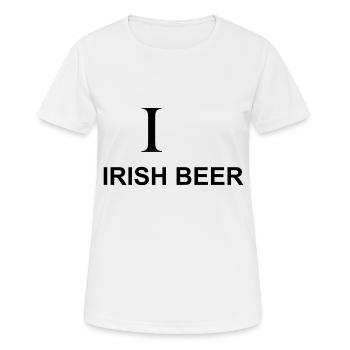 Bière Vin Whisky Schnaps Alcool - T-shirt respirant Femme - blanc - Devant - AI Model Female 172 dark (172cm)