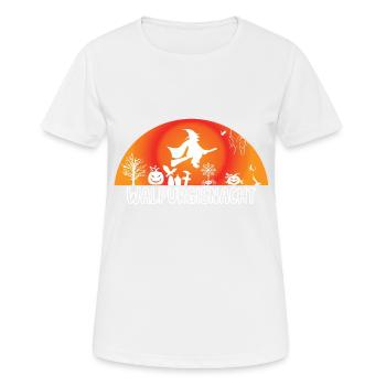 Walpurgisnacht I Hexentanz im Harz I Brocken - Frauen T-Shirt atmungsaktiv - Weiß - Vorne - AI Model Female 172 dark (172cm)