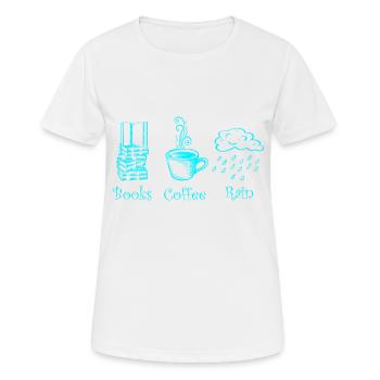 Poète Poésie Poète Poésie I Don - T-shirt respirant Femme - blanc - Devant - AI Model Female 172 dark (172cm)