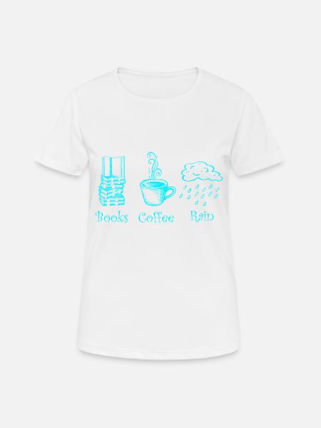 Poet Poesie Dichter Poetry I Geschenk - Andningsaktiv T-shirt dam - vit
