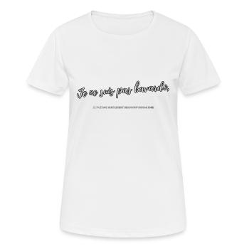 Talkative - Women's Breathable T-Shirt - white - Front - AI Model Female 172 dark (172cm)