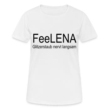 Top moderner T-Shirt Design Must have 2024 - Frauen T-Shirt atmungsaktiv - Weiß - Vorne - AI Model Female 172 dark (172cm)