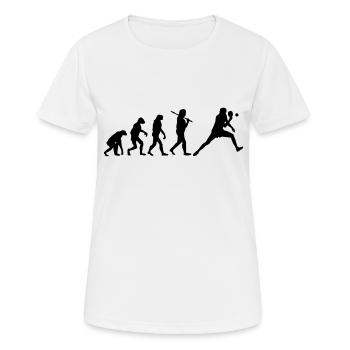 Ping Pong - Women's Breathable T-Shirt - white - Front - AI Model Female 172 dark (172cm)