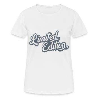 Limited Edition - Frauen T-Shirt atmungsaktiv - Weiß - Vorne - AI Model Female 172 dark (172cm)