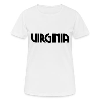 Virginie - Richmond - États-Unis États-Unis - T-shirt respirant Femme - blanc - Devant - AI Model Female 172 dark (172cm)