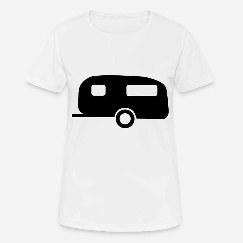 Caravan - Women's Breathable T-Shirt - white