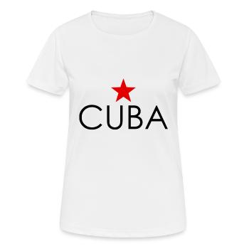 Cuba - Cuba - Fidel Castro - La Revolution - Women's Breathable T-Shirt - white - Front - AI Model Female 172 dark (172cm)