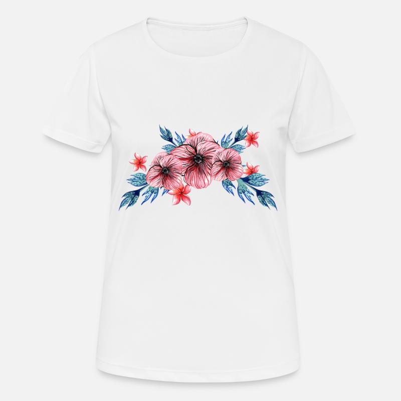 Tropical - Women's Breathable T-Shirt - white