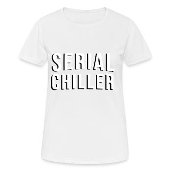 film de refroidisseur en série - T-shirt respirant Femme - blanc - Devant - AI Model Female 172 dark (172cm)