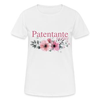 Patentant 2022 - Women's Breathable T-Shirt - white - Front - AI Model Female 172 dark (172cm)