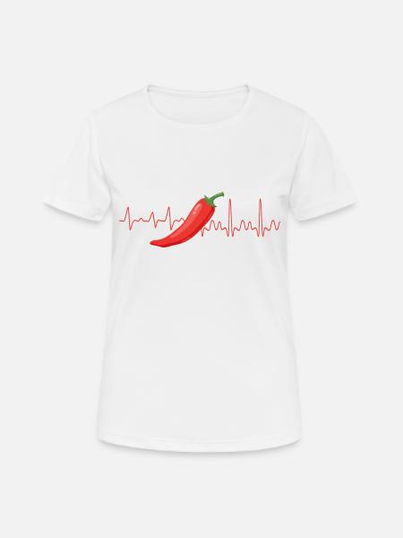 Chili - Women's Breathable T-Shirt - white