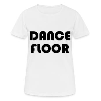 Dancing Dance Music - Women's Breathable T-Shirt - white - Front - AI Model Female 172 dark (172cm)