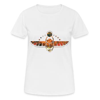Ägypten Ägypten Isis Pharaonen Pharaonen Pyramide Afrika - Frauen T-Shirt atmungsaktiv - Weiß - Vorne - AI Model Female 172 dark (172cm)