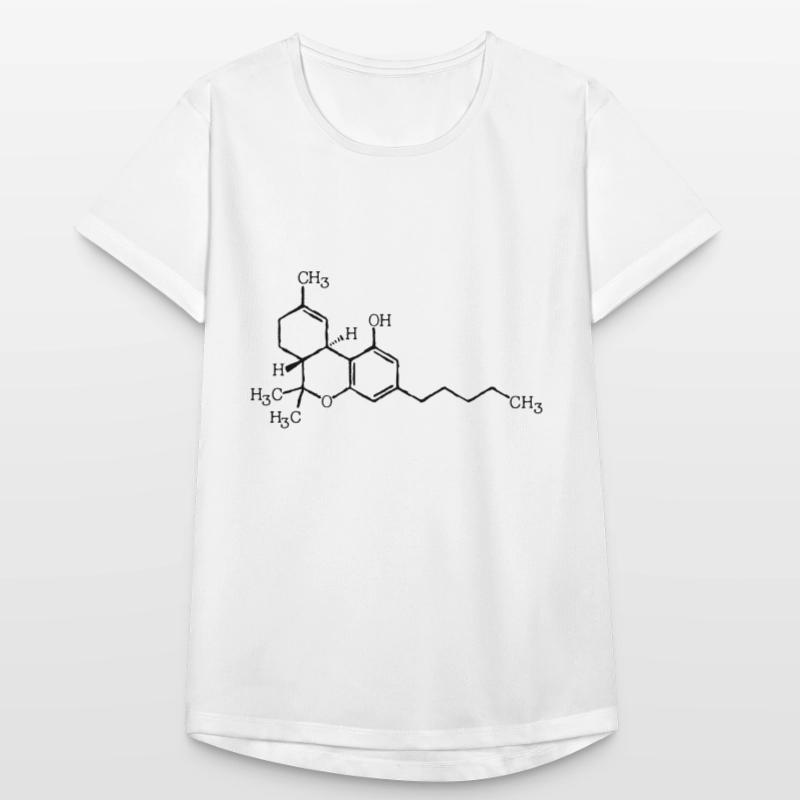 THC molecular formula Women's Breathable T-Shirt