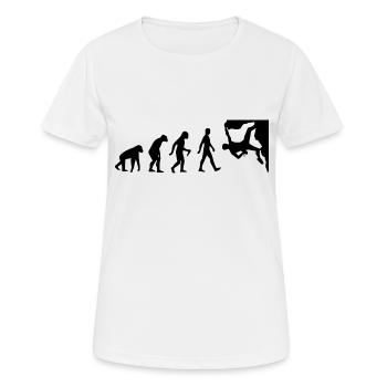 Escalade escalade - T-shirt respirant Femme - blanc - Devant - AI Model Female 172 dark (172cm)