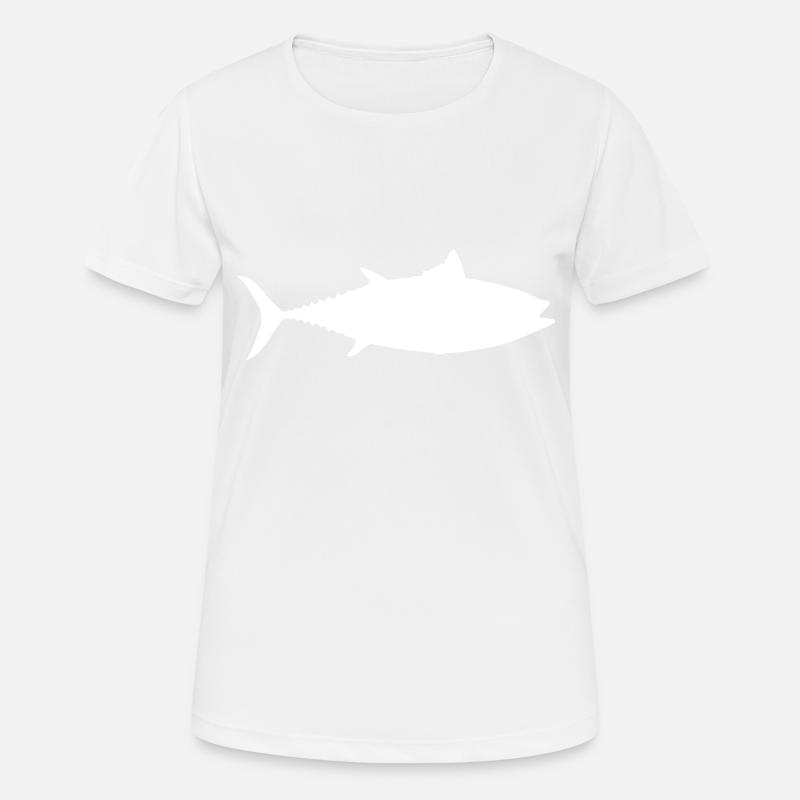 Fish - Women's Breathable T-Shirt - white