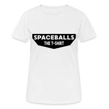 Spaceballs Zocken Gamer Nerd Gift Game - Women's Breathable T-Shirt - white - Front - AI Model Female 172 dark (172cm)