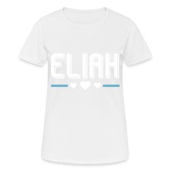 Eliah - Women's Breathable T-Shirt - white - Front - AI Model Female 172 dark (172cm)