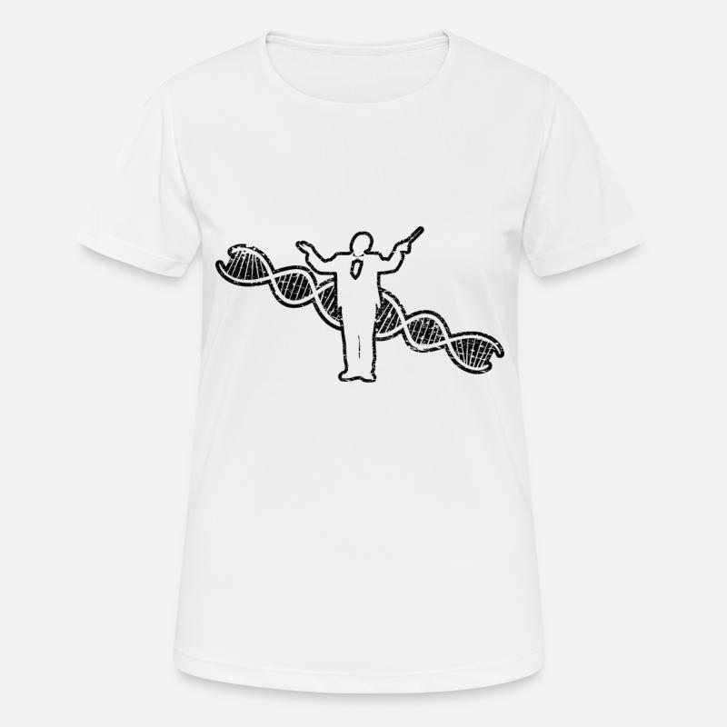 Dirigenten Geschenk Dirigieren Dirigent Musik - Frauen T-Shirt atmungsaktiv - Weiß