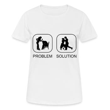 Dancer Ballroom Dance Class Ballet Gift Dance - Women's Breathable T-Shirt - white - Front - AI Model Female 172 dark (172cm)