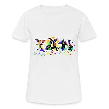 Fun - Women's Breathable T-Shirt - white - Front - AI Model Female 172 dark (172cm)