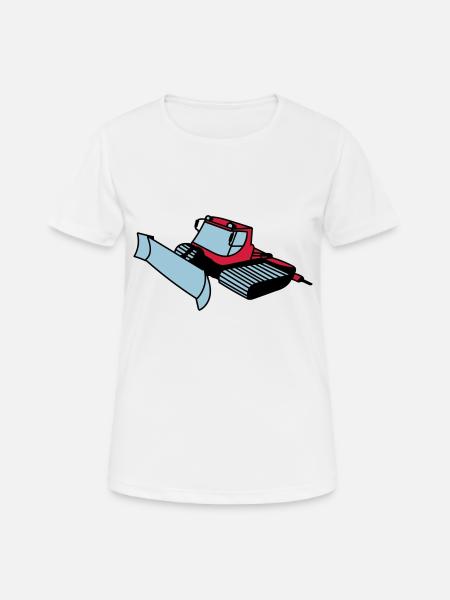 dameuse - T-shirt respirant Femme - blanc