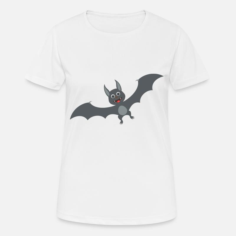 Bat - Women's Breathable T-Shirt - white