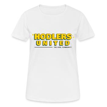 hodler united - T-shirt respirant Femme - blanc - Devant - AI Model Female 172 dark (172cm)