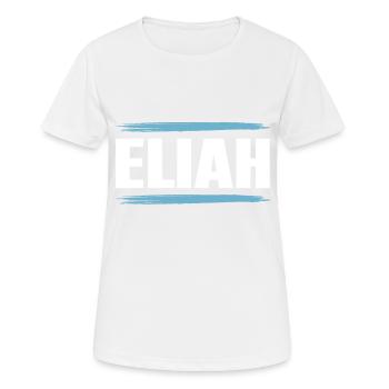 Eliah - Women's Breathable T-Shirt - white - Front - AI Model Female 172 dark (172cm)