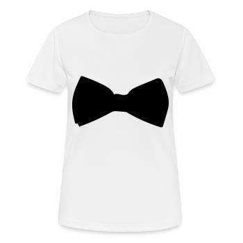 boucle - T-shirt respirant Femme - blanc - Devant - AI Model Female 172 dark (172cm)