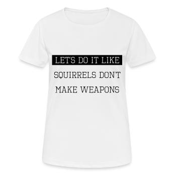 Famille Global Peace Hippie Festival Anti guerre citation - T-shirt respirant Femme - blanc - Devant - AI Model Female 172 dark (172cm)