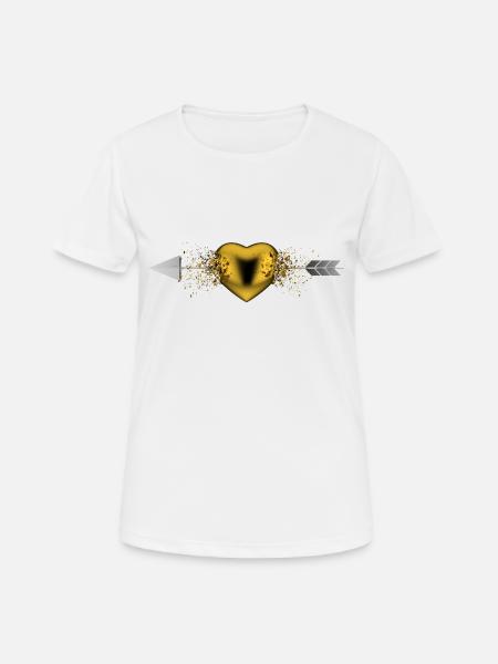 Love - Women's Breathable T-Shirt - white