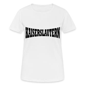 Kaiserslautern - T-shirt respirant Femme - blanc - Devant - AI Model Female 172 dark (172cm)