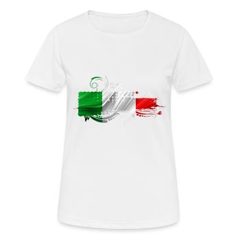 Italie Italie Italie Rome Europe Italie Italie Milan - T-shirt respirant Femme - blanc - Devant - AI Model Female 172 dark (172cm)