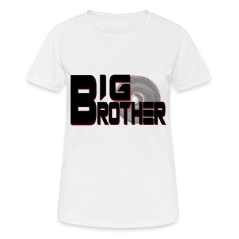 BIG BROTHER - Women's Breathable T-Shirt - white - Front - AI Model Female 172 dark (172cm)