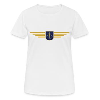 Indiana Fan T-Shirt – Montrez votre fierté ! - T-shirt respirant Femme - blanc - Devant - AI Model Female 172 dark (172cm)