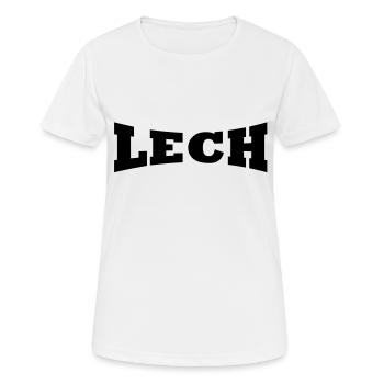 Lech Ski Resort - T-shirt respirant Femme - blanc - Devant - AI Model Female 172 dark (172cm)