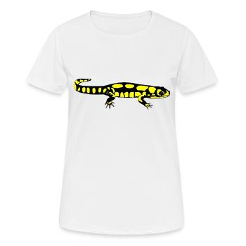 Salamander - Women's Breathable T-Shirt - white - Front - AI Model Female 172 dark (172cm)