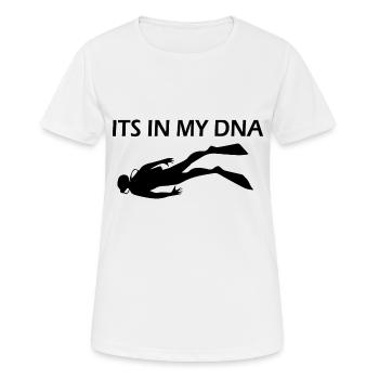 Diving Dive Dive - Women's Breathable T-Shirt - white - Front - AI Model Female 172 dark (172cm)