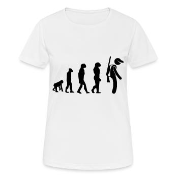 hunter - Women's Breathable T-Shirt - white - Front - AI Model Female 172 dark (172cm)